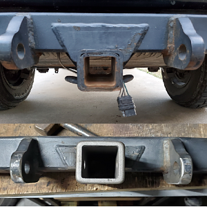 4Runner Hitch Before And After