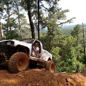 1st gen 4Runner coming up Scorpion Pass