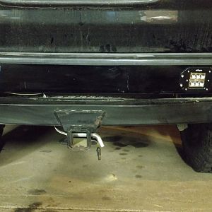 Flush mount backup light