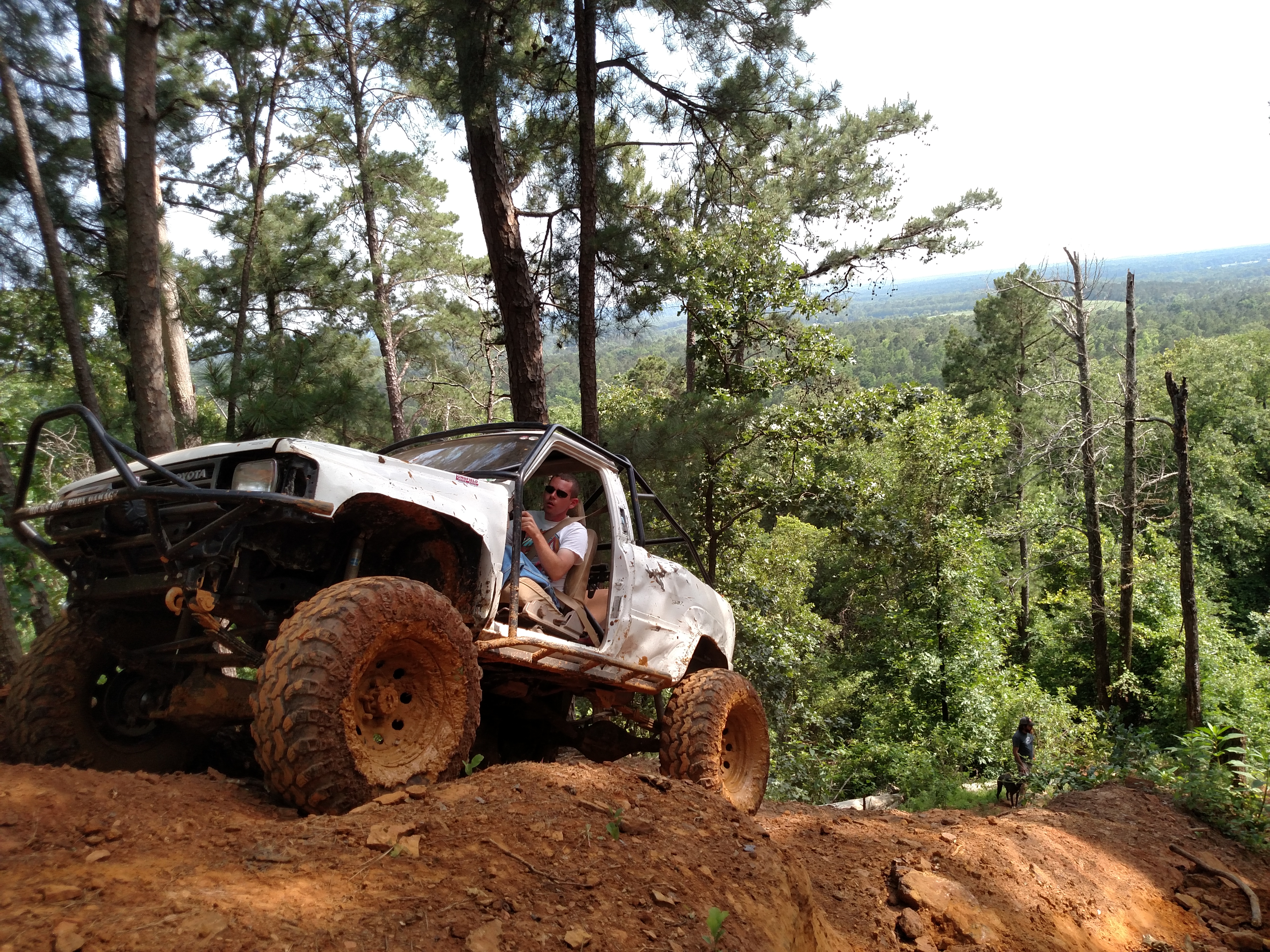1st gen 4Runner coming up Scorpion Pass