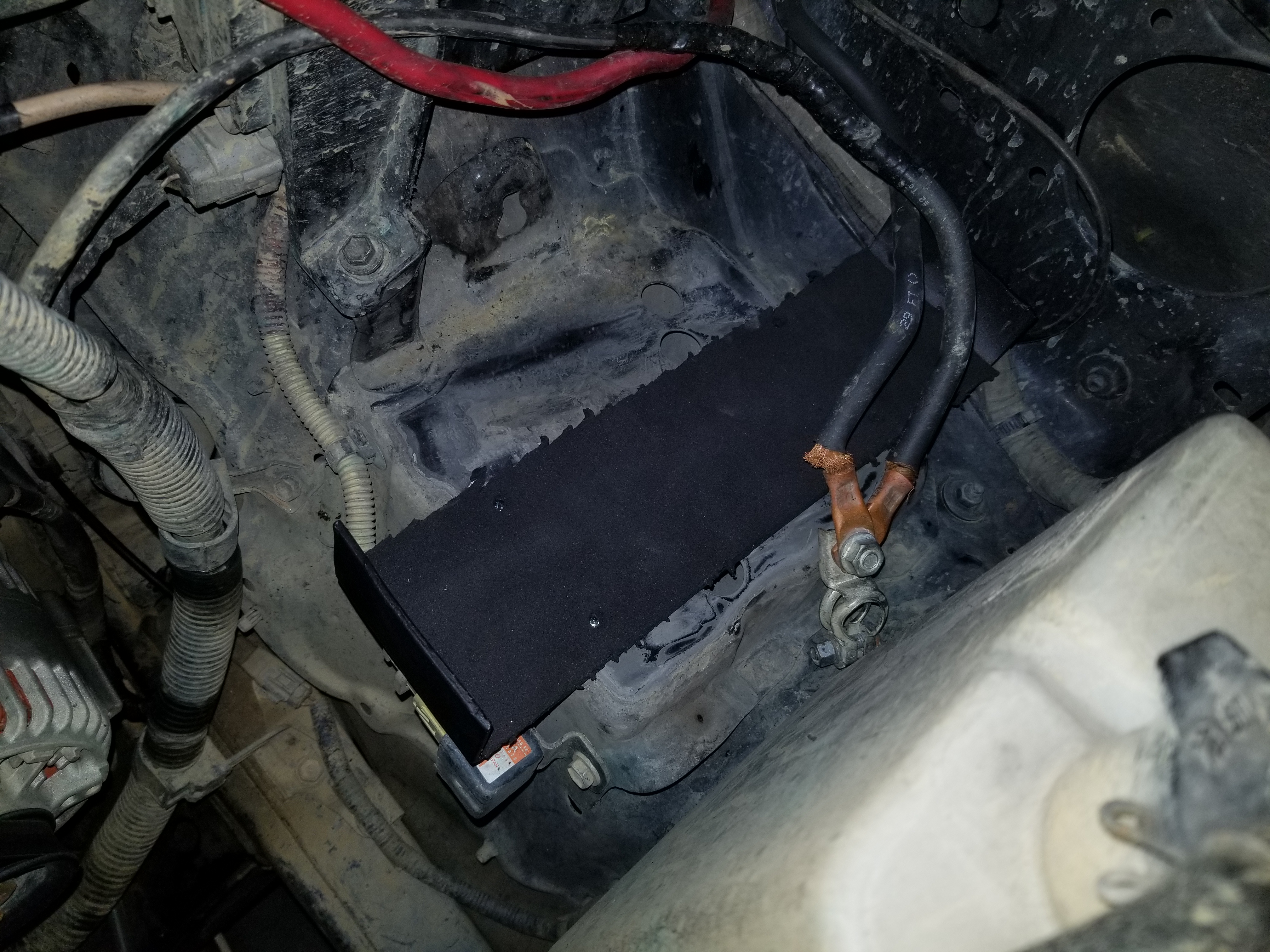 basic battery tray