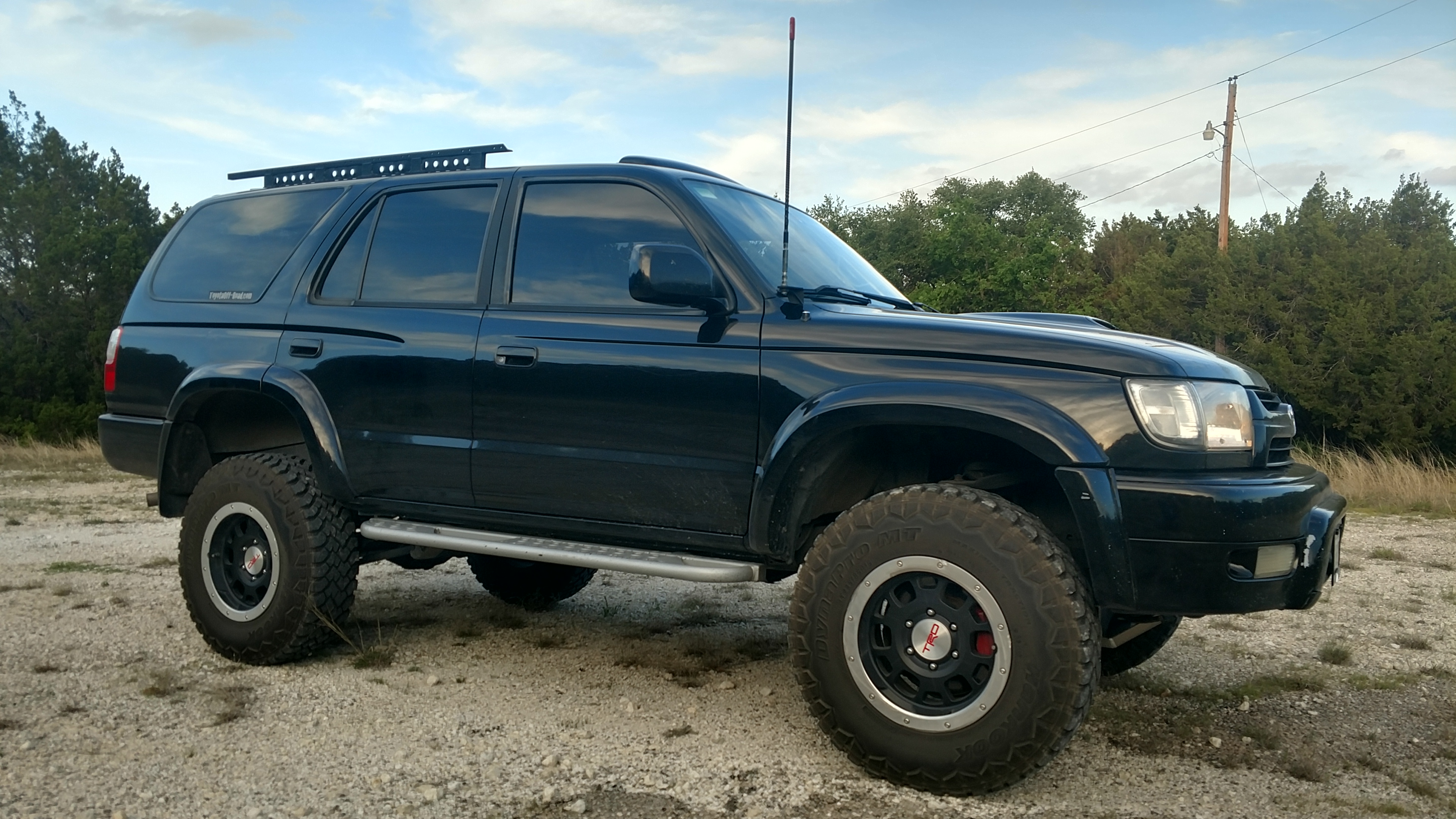 Roof Rack on the 2001 4Runner